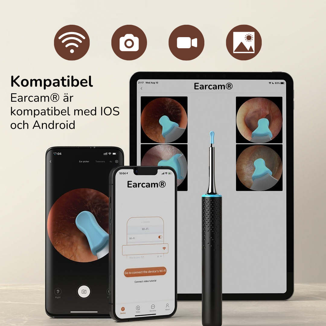 Earcam® | Öronrensare med kamera