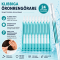 Öronrengörare med klibbig spets | 24-pack