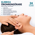 Öronrengörare med klibbig spets | 24-pack