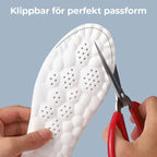 4D Komfortsulor med Fotvalvsstöd