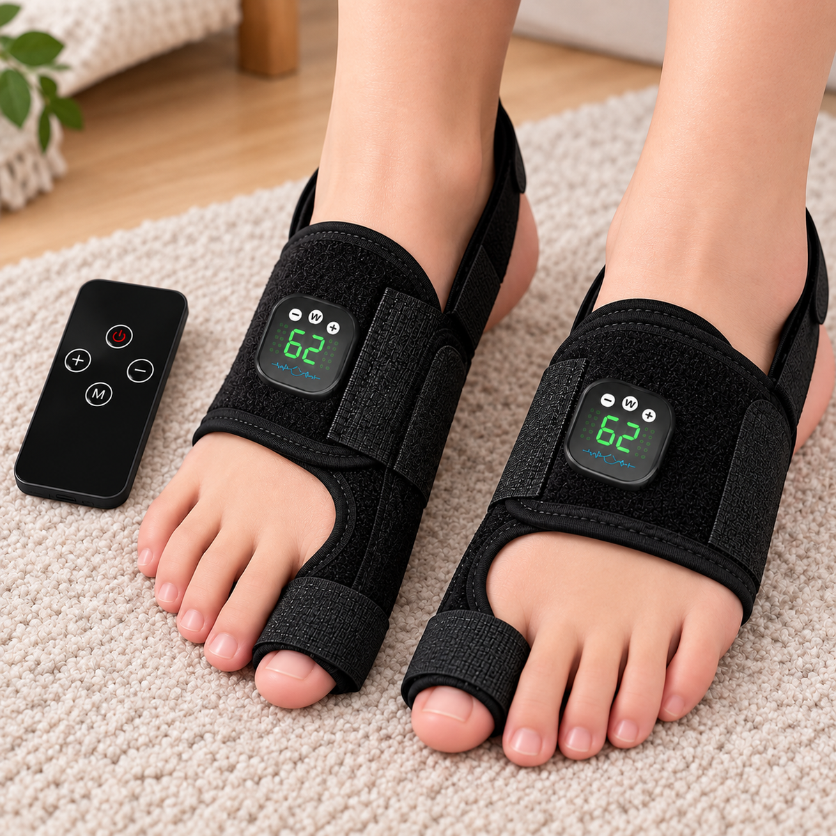 HalluxCare™ Elektriskt Hallux Valgus-stöd